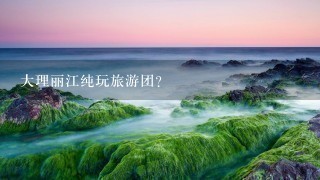 大理丽江纯玩旅游团？