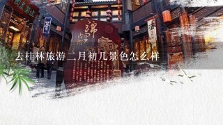 去桂林旅游2月初几景色怎么样