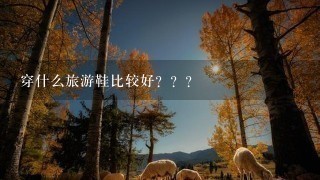 穿什么旅游鞋比较好？？？