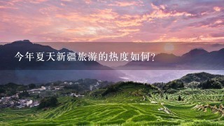 今年夏天新疆旅游的热度如何？