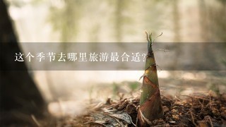 这个季节去哪里旅游最合适？