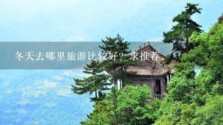 冬天去哪里旅游比较好？求推荐。