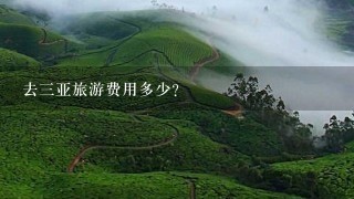 去3亚旅游费用多少？