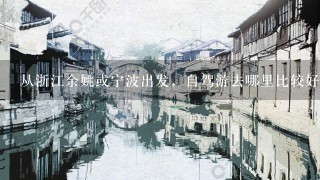 从浙江余姚或宁波出发，自驾游去哪里比较好，在浙江省内，天也没事