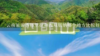 云南旅游香格里拉和西双版纳哪个地方比较好玩点?