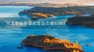 河北省旅游景点是怎么排行的？
