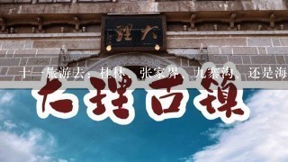 十1旅游去：桂林、张家界、9寨沟、还是海南？