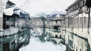 想去旅游，请问怎么找旅游团？