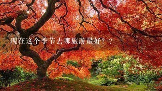 现在这个季节去哪旅游最好？？