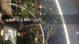 云南旅游定制师可信吗