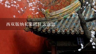 西双版纳私家团什么意思