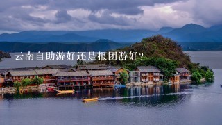 云南自助游好还是报团游好？