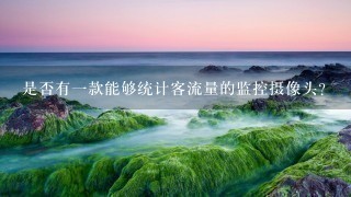 是否有1款能够统计客流量的监控摄像头？