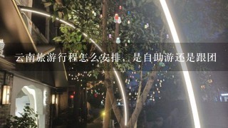 云南旅游行程怎么安排，是自助游还是跟团