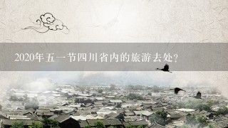 2020年51节4川省内的旅游去处？