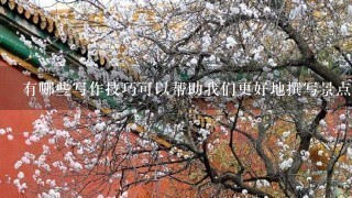 有哪些写作技巧可以帮助我们更好地撰写景点介绍和描述文本内容吗？