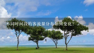 不同时间段的客流量分布如何变化?